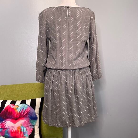 Soft Joie Zandi Gray Star and Moon Smocked Waist Dress - Picture 5 of 5